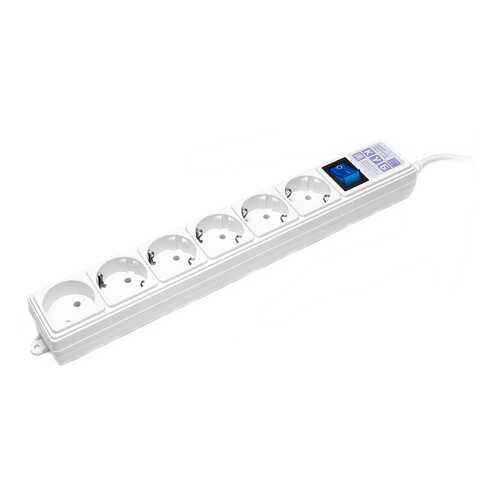 Сетевой фильтр Power Cube SPG, 6 розеток, 5 м, White в Благо