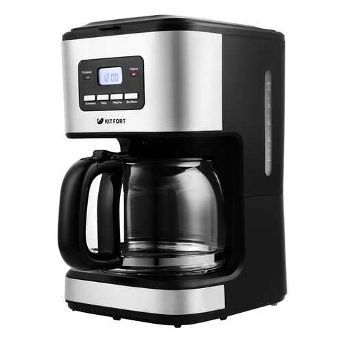Кофеварка капельного типа Kitfort КТ-719 Black/Silver в Благо