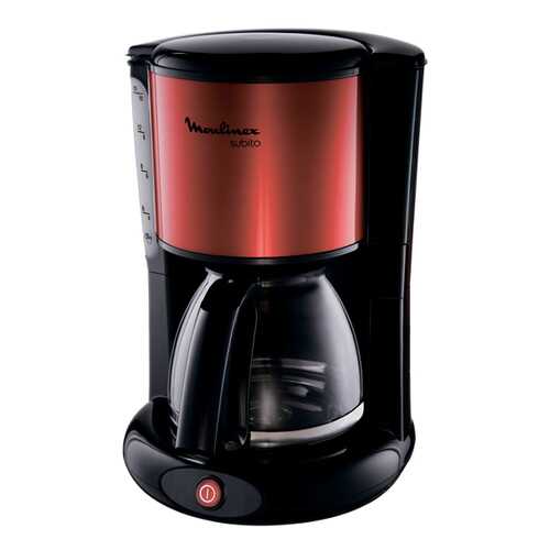 Кофеварка капельного типа Moulinex Subito Red/Black в Благо