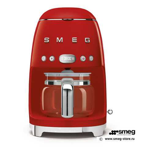 Кофеварка капельного типа Smeg DCF02RDEU Red в Благо