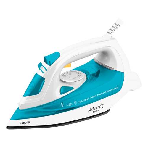 Утюг с пароувлажнением Atlanta ATH-5504 (blue) в Благо