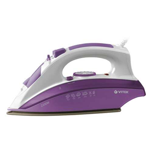 Утюг VITEK VT-1209 White/Purple в Благо