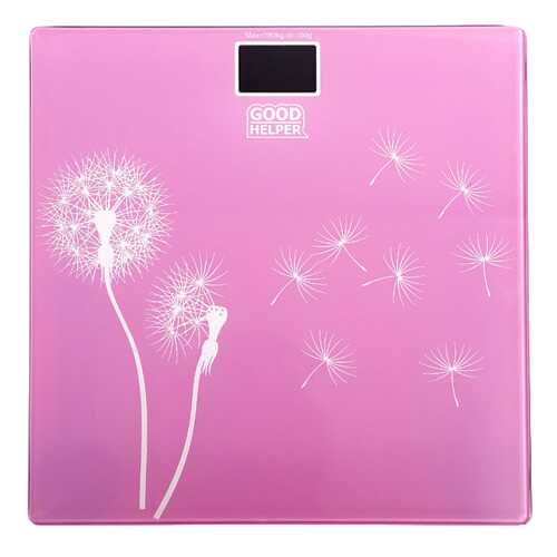 Весы напольные Goodhelper BS-S40 Pink в Благо