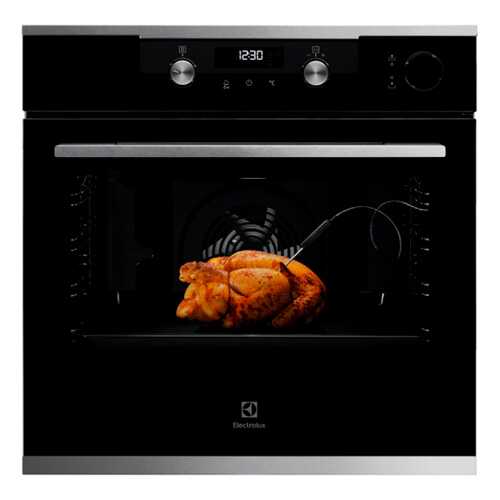Встраиваемый электрический духовой шкаф Electrolux OKC6H41X Black в Благо