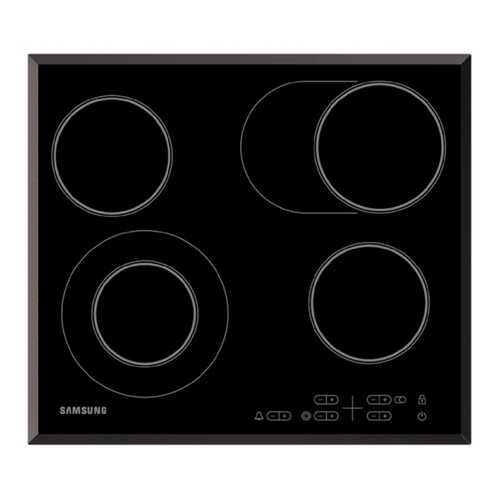 Встраиваемая варочная панель электрическая Samsung C61R1CAMST Black в Благо