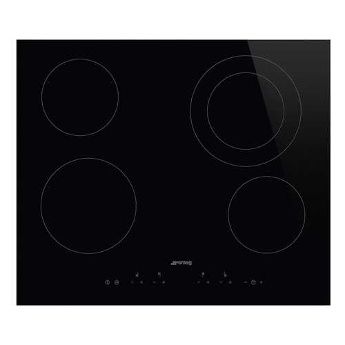 Встраиваемая варочная панель электрическая Smeg SE364ETD Black в Благо