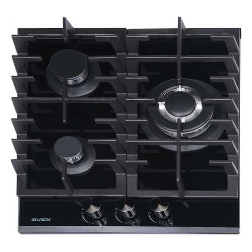 Встраиваемая варочная панель газовая AVEX HM 4534 B Black в Благо