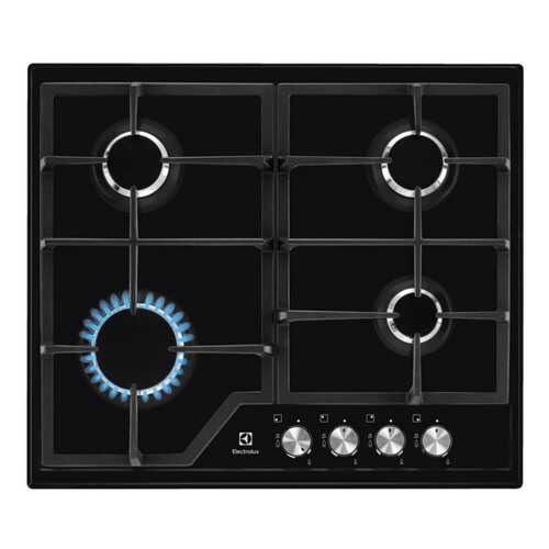 Встраиваемая варочная панель газовая Electrolux GEE26MB Black в Благо