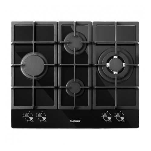 Встраиваемая варочная панель газовая Exiteq PF 640 STGB-E/A Black в Благо