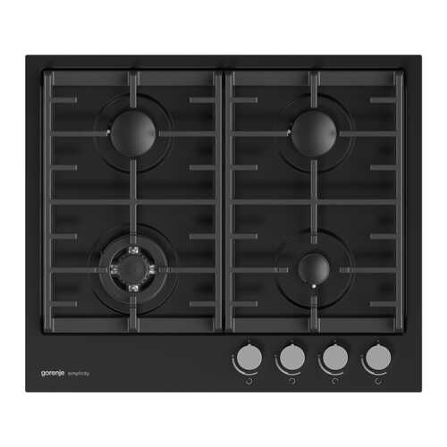 Встраиваемая варочная панель газовая Gorenje G6SY2B Black в Благо