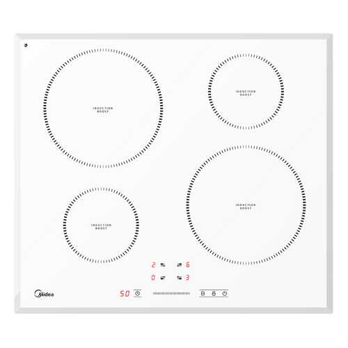 Встраиваемая варочная панель индукционная Midea MIH 64721FW White в Благо